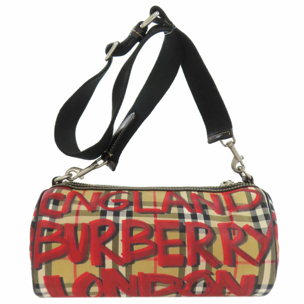 Burberry Nova Check Graffiti Shoulder Bag - Picture 2 of 11